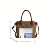 Large Capacity Casual Tote Bag, Stylish Crossbody Bag For Students, Working And Outdoor Commuting, One Shoulder Bag