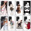 Girl Boss Weiblich Kaffee Handyhülle Für Samsung Galaxy S23 S24 S25 Edge S26 Ultra S22 + S21 Plus S20 FE Hülle Silikon Druck Shel