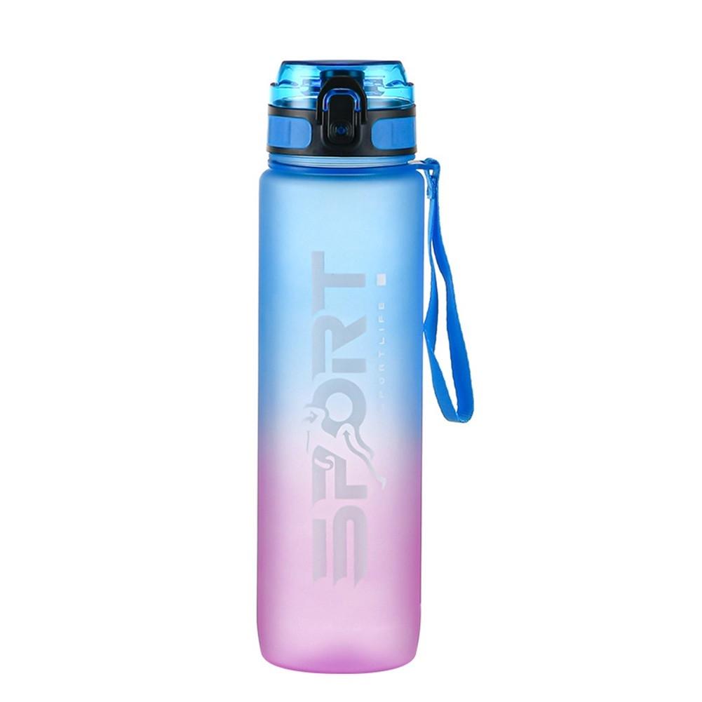 1000mL Fitness Water Bottle with Spring Loaded Dust Cap for Clean Use