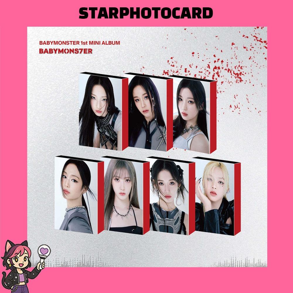 [PÅ LAGER] BABYMONSTER - 1. MINIALBUM [BABYMONS7ER] YG TAG-ALBUM