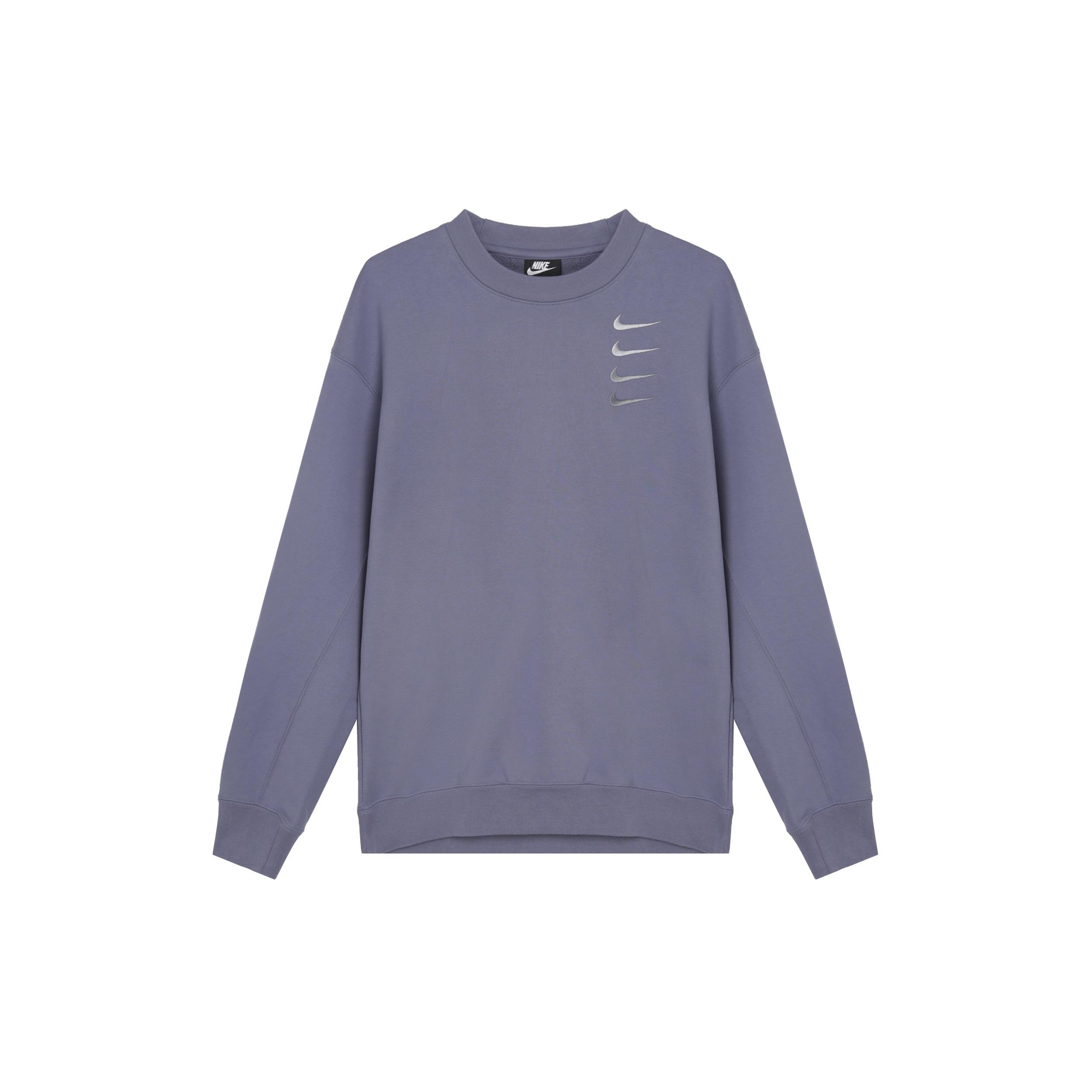 Nike French Terry Swoosh Gradient Round Neck Pullover Men s DB9408-412 L
