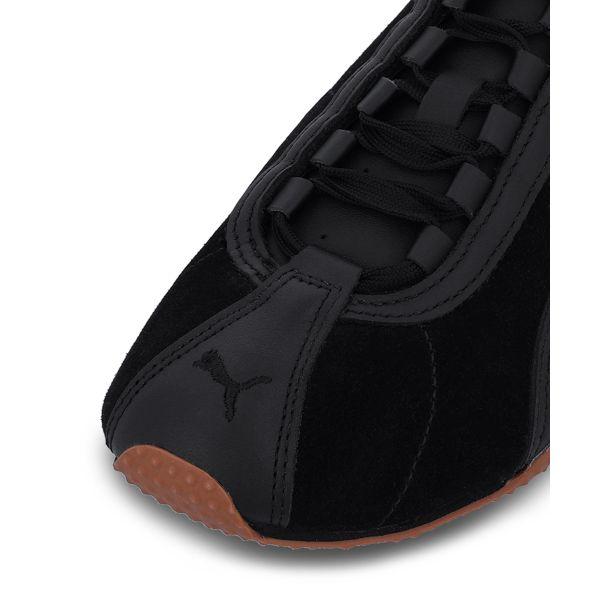 Puma H-Street Premium Black Shadow Gray Unisex Sneakers Gum 403777-03