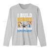 Ich baue Roboter Was ist deine Superkraft Robotik-Ingenieur T-Shirt vintage gewaschen Designerkleidung Grafik Unisex Weiche Mode