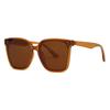 Metal Hinge Tac Polarized Gm Sunglasses Women'S High-End Feeling Driving Sun Protection Uv Protection Big Face Thin Moisture