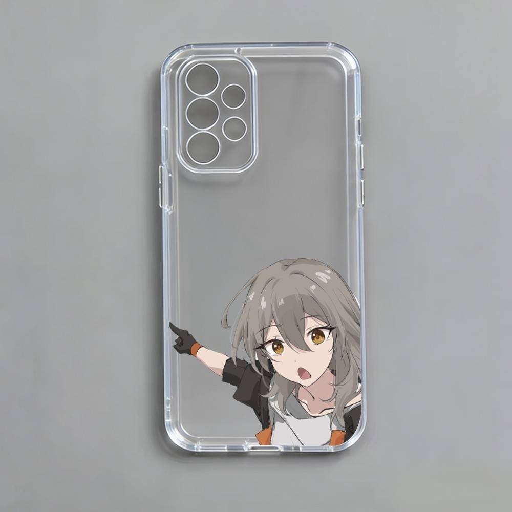 Adorable Stelle  Phone Case For Samsung S25,S24,S21,S22,S23,S30,Ultra,S20,Plus,Fe,Note,10,9,5G Transparent Cover