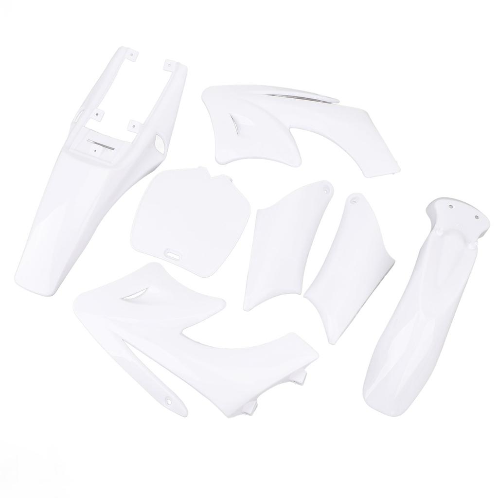 7PCS Plastic Fairing Body Cover Kits Shockproof Motorcycle Mudguard Replacement for Apollo   Dirt Bike Chinese 2 Stroke 47  49 