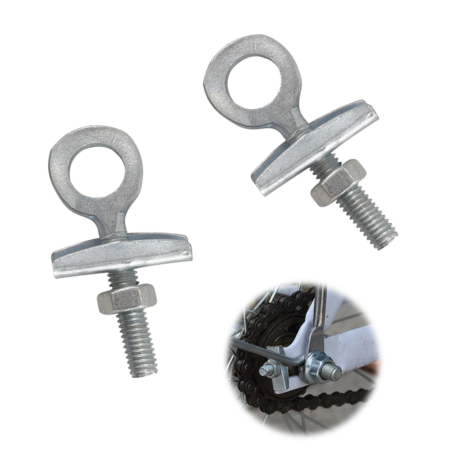 TVETE Bicycle Chain Adjuster Bicycle Chain Adjustment Bolt Bicycle Tensioner