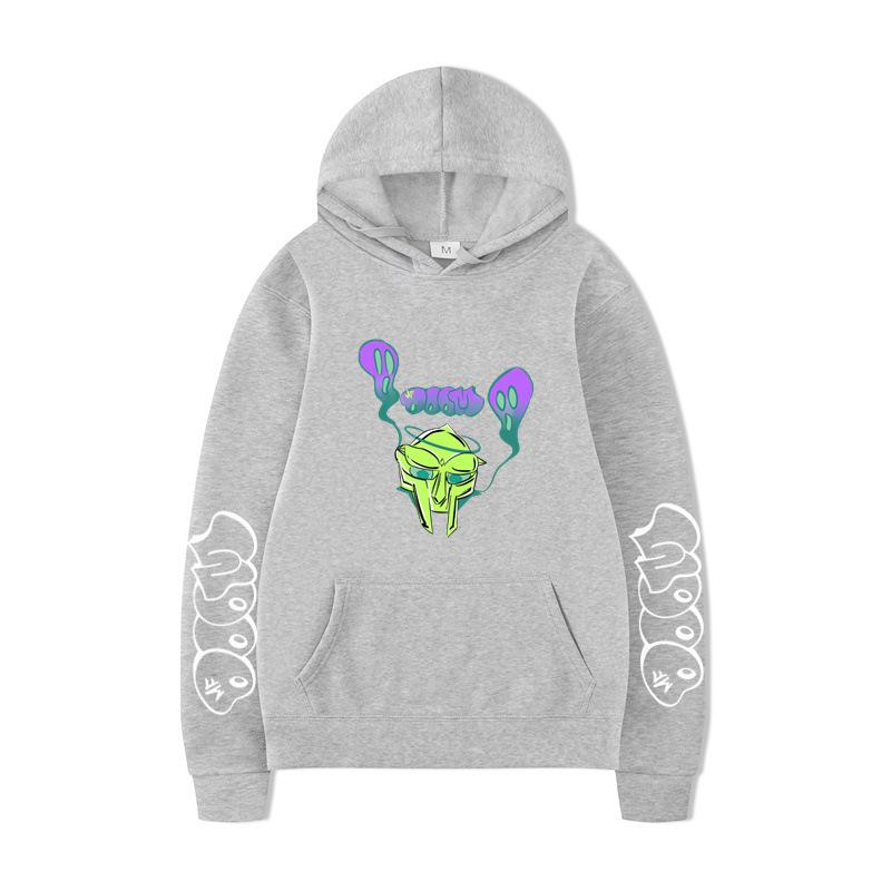 Hip-hop Singer Mf Doom Hoodies Singer New Printing Sweatshirts for Fans Long Sleeve Men Women Clothing Sudaderas Hoody