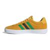 adidas VL Court 3.0 Leather Comfortable Non-Slip Durable Low-Top Tennis Shoes Unisex Sneakers Gold Bright-Green Black IF4463