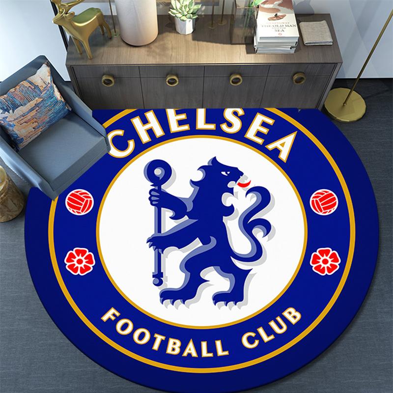 Chelsea Round Area Rug Under Office Chairs Bedroom Living Room Home Decor
