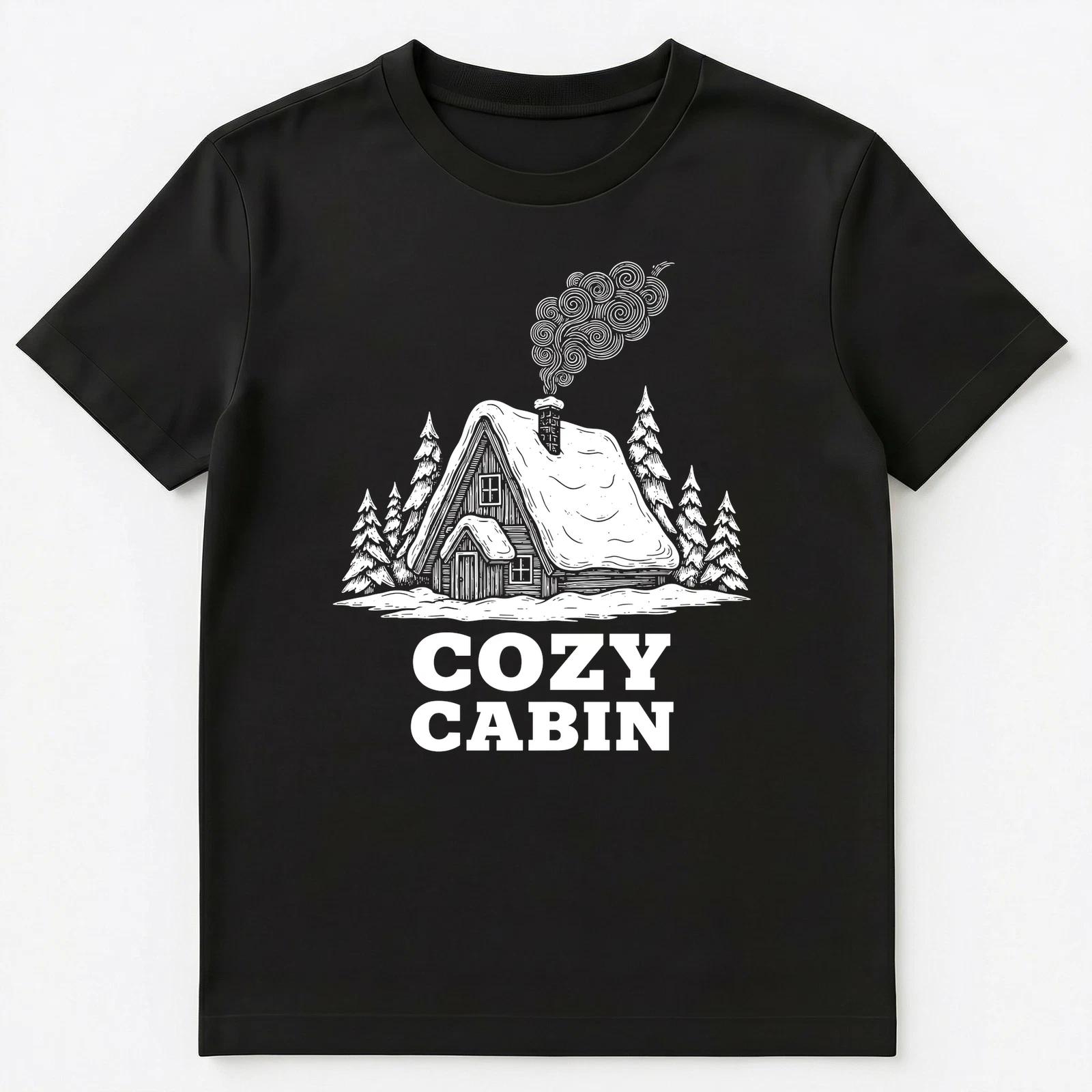 

Cabin Lover Cozy Winter Cabin Outdoors Unisex T-Shirt 2XL