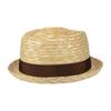 Pork Pie Straw Roll Free Size Number [Basic Quench] Hat, Anti-Steaming, Straw, Antibacterial, Deodorizing, Men's, Women's, (JP, Size, 58.0 Cm, 60.0