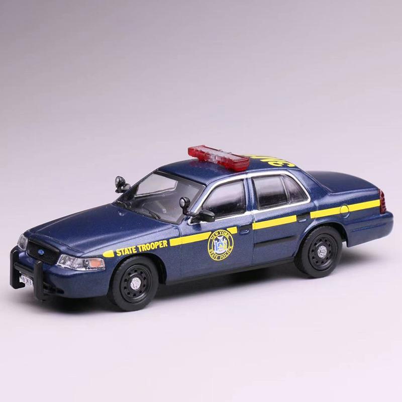 596 1:64 Crown Victoria New York Oakland Alloy Car Diecasts & Toy Vehicles Car Model Miniature Scale Model Car For Children