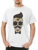 Sugar Skull Hipster Men's T-Shirt Mens Womens Tees Top Skull Mexico Gang Latino Mexico Latin