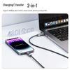 Toocki 100W Auto Power Off Transparent Type-C Cable for Huawei/Xiaomi