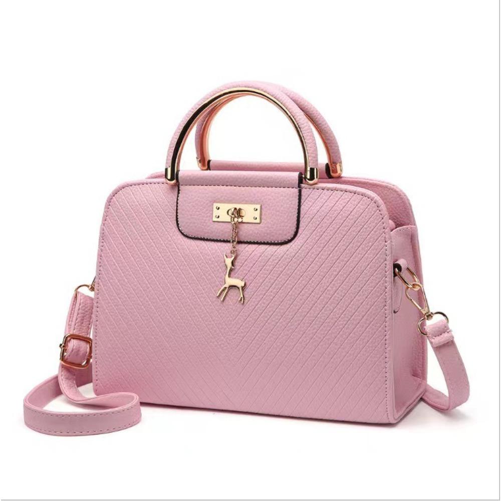 Taizhou Damen Tasche kleine quadratische Tasche PU Damen Tasche einfarbige Handtasche Umhängetasche Schultertasche Mode