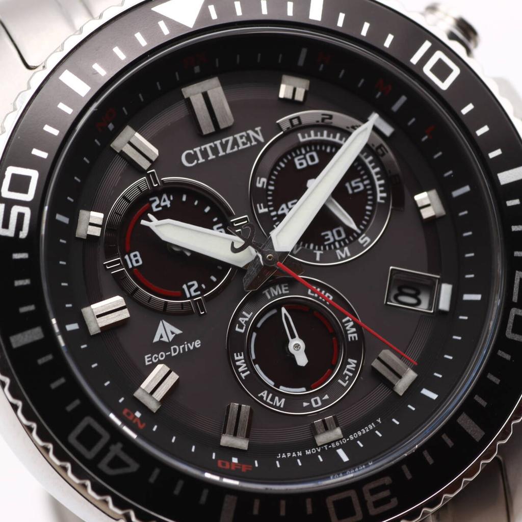 [USED]CITIZEN PROMASTER E610-S062926 Eco-Drive Radio-Controlled Chronograph Men’s Watch 20BAR