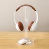 Plastic Headphone Stand Desktop Earphone Holder Multi-functional Headphone Stand Phone Holder for Gaming Headsets Accessories