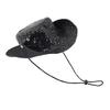 Sequined Fisherman Hat Breathable Sun Hat Sunshade Bucket Caps Unisex Hat for Camping Beach Vacation Accessories