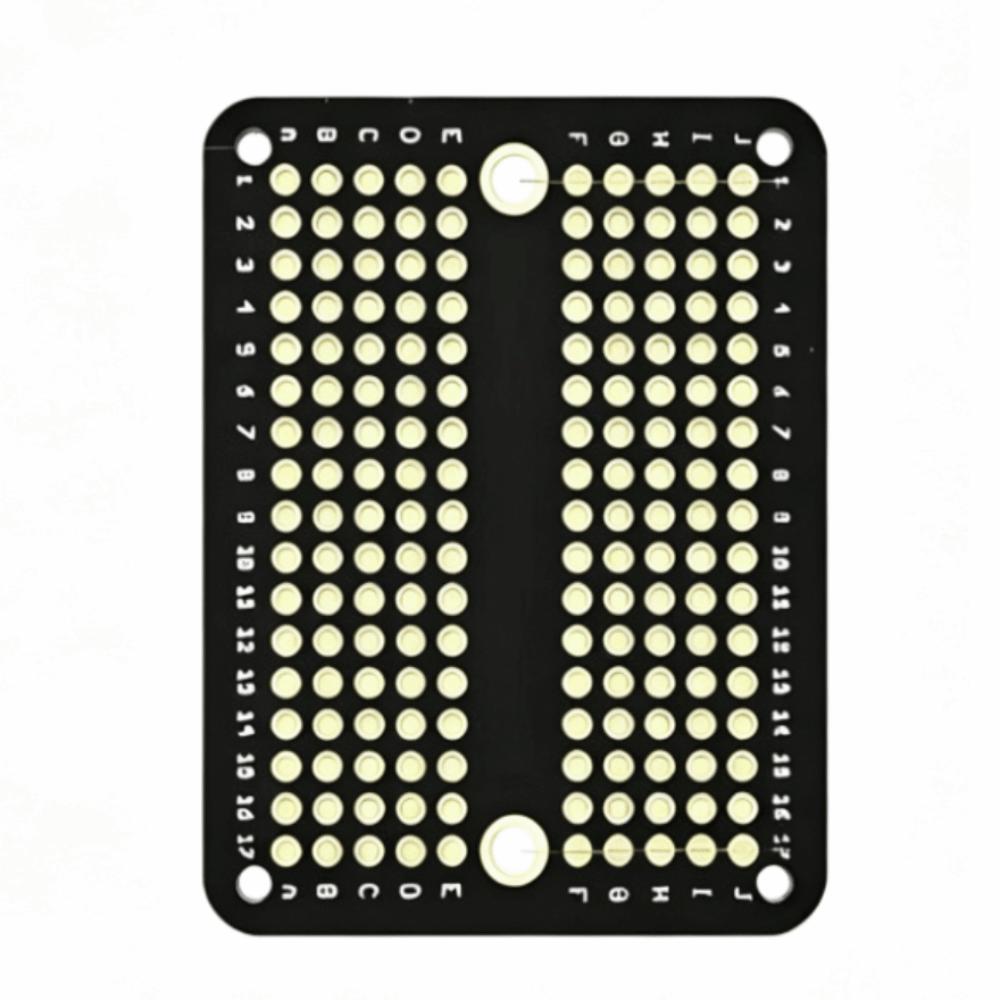 Gold-plated Solder PCB Prototype Board Five-hole Prototype Breadboard Welding Practice