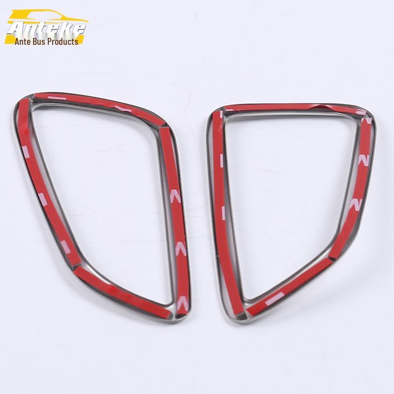 Fits 18 Wolando Models: Front Panel Air Outlet Bright Ring & Air Conditioning Vent Patch