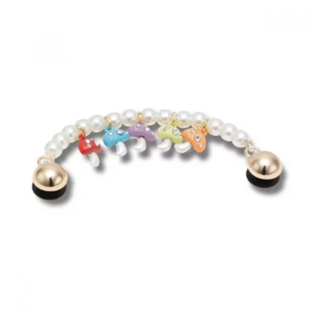 

Crocs Mushroom Pearl Chain Gibbitz Pack 10014306 FREE
