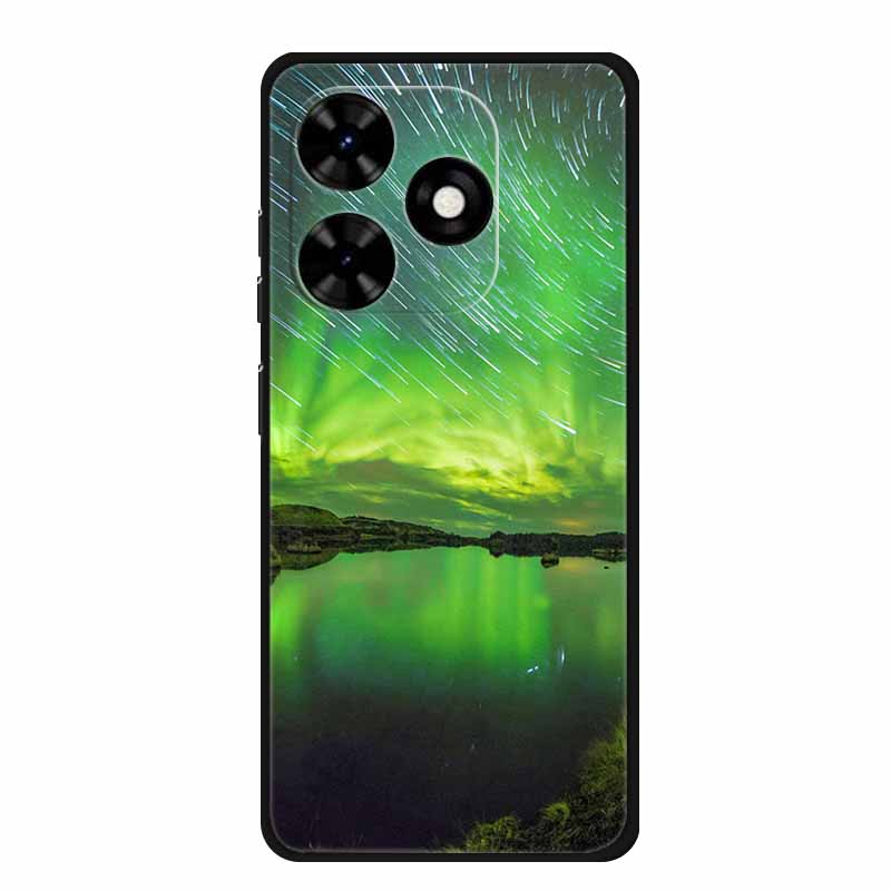For Tecno Spark Go 2024 Case Luxury TPU Silicone Soft Back Cover Phone Cases for Tecno SparkGo 2024 BG6 Shockproof Flower Fundas
