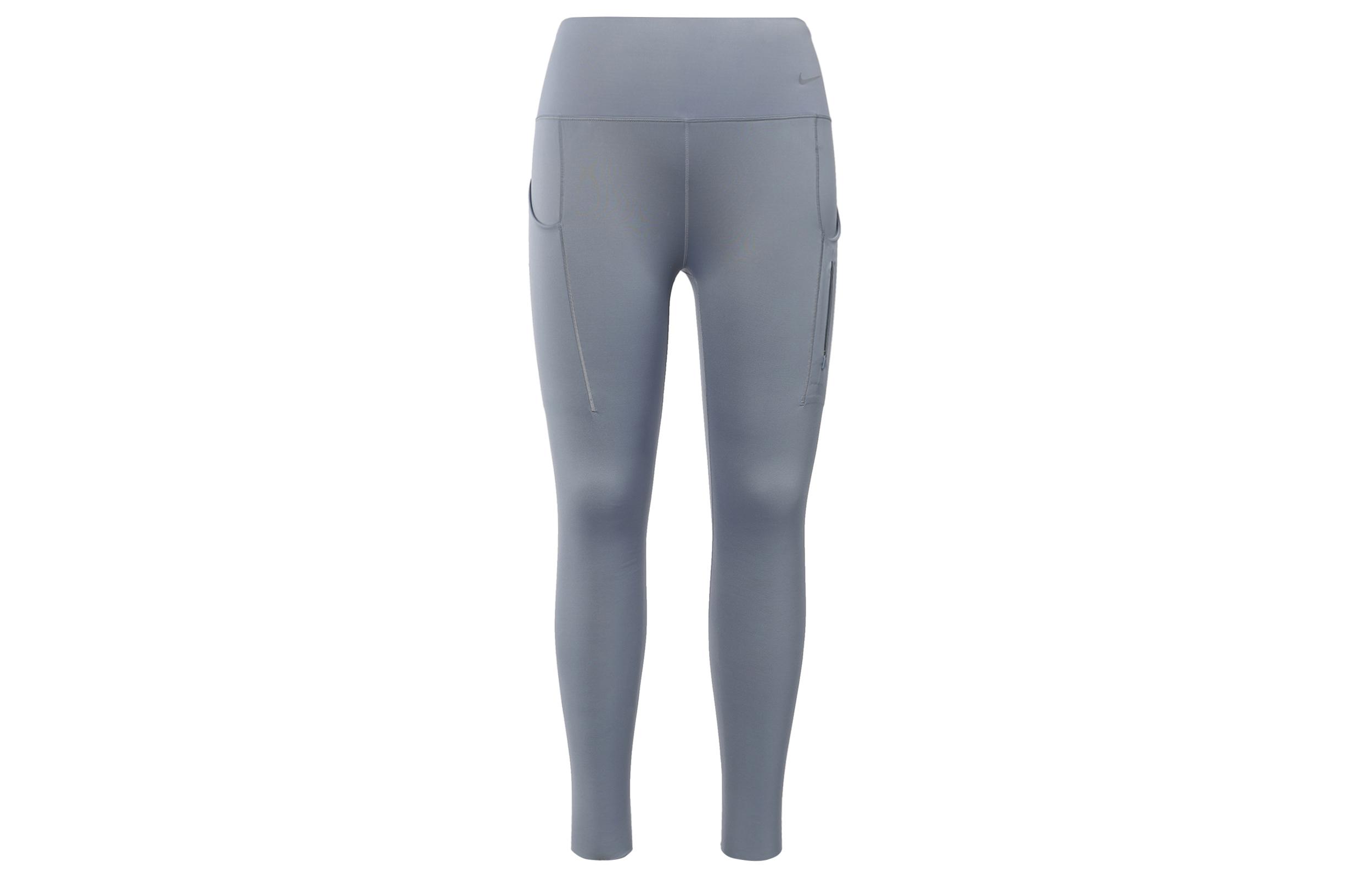 Nike Go Sports Pants Women s Gray Slate Blue Moderate DQ5695-493 XL