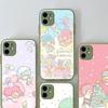 L-Little Twin Stars Phone Case For iPhone 13 12 X XS MAX Pro Max 16 15 11 14 Pro Max Shockproof Matte Cover