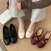 French Retro Cross-strap Mary Jane Shoes Women's Shoes 2025 New Autumn Height-increasing Ballet Shoes