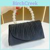Fashion Womens Polyester Clutch Evening Bag With Beaded Embellishments For Party And Formal Events