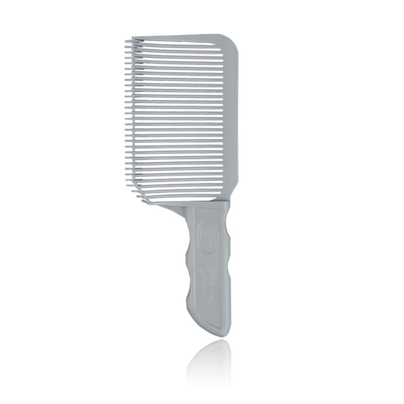 Men's Curved Edge Clipper Comb for Styling and Gradient Positioning In Hair Salons