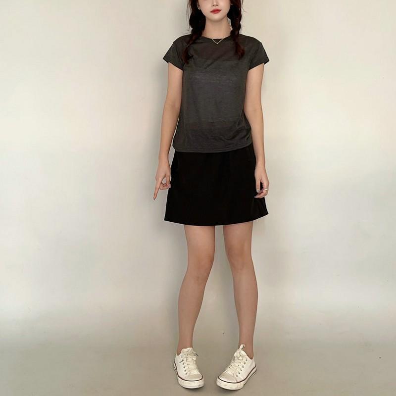 Summer Women's Short Skirt Butt Covered A-line Mini Skirts Fashion Style All Match