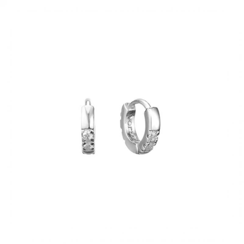 Verte Mini Dew Earring   Deux.silver.222