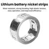 5M 2P Nickel Strip 0.15x27mm Nickel Plating Strip For Spot Welder 18650/21700 Lithium Battery Connector Welding