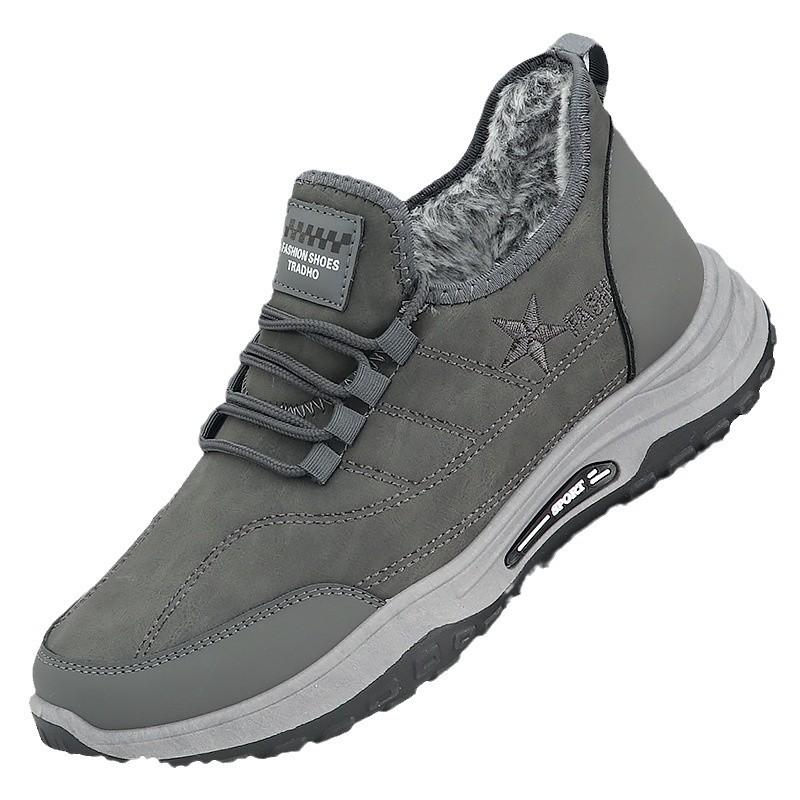 Beijing Cotton Shoes Men's Velvet Thickened Men's Shoes Winter Casual Shoes Warm Snow Boots Men's Cotton Shoes