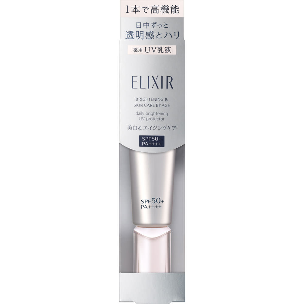 

Shiseido Elixir White Elixir Осветляющий дневной уход Revolution WT+ 35 мл (Квази-лекарство) Утренняя эмульсия и солнцезащитный крем New Elixir После нанесения тонера в т