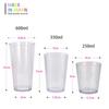 Claritte [Made in Japan] 350ml TumblersGlasses - Set of 6 - Shatter-Resistant, Non-Slip, Dishwasher Safe, Made with High-Grade Plastic - Perfect Gift