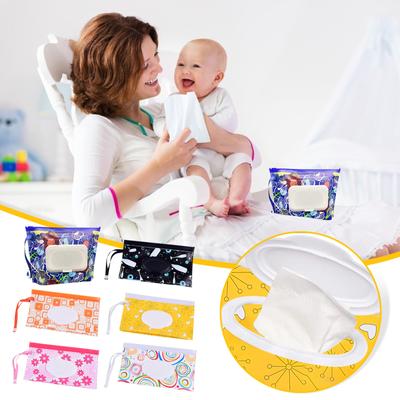Portable Wet Wipes Bag Container Reusable Environmentally Convenient Travel