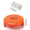 Garden Park Spool Cap ABS Material Color As Pictures