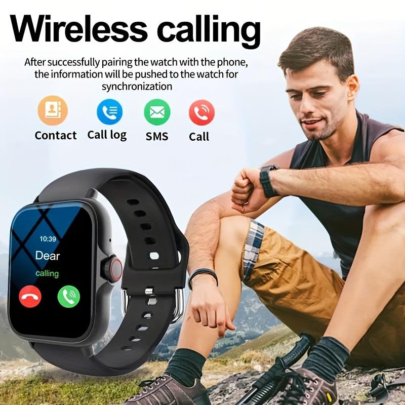 Full Touch HD Sports Watch, Unisex, Multiple Sport Modes,Multifunctional Watch Compatible