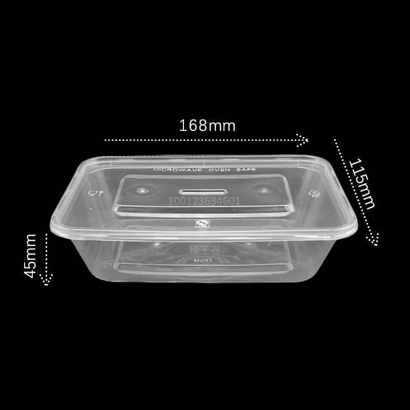 WEISHENG Disposable Rectangular Food Containers
