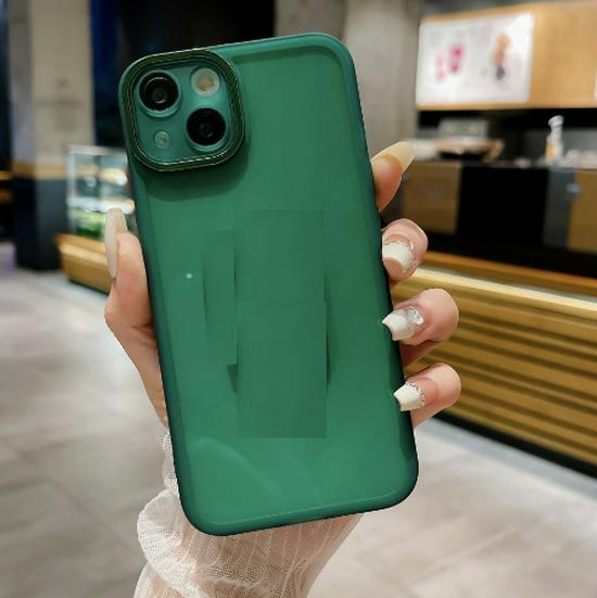 "Ultra-dünne transparente Anti-Sturz-Schutzhülle für iPhone 15 Pro Max - Einfaches, umfassendes Design"