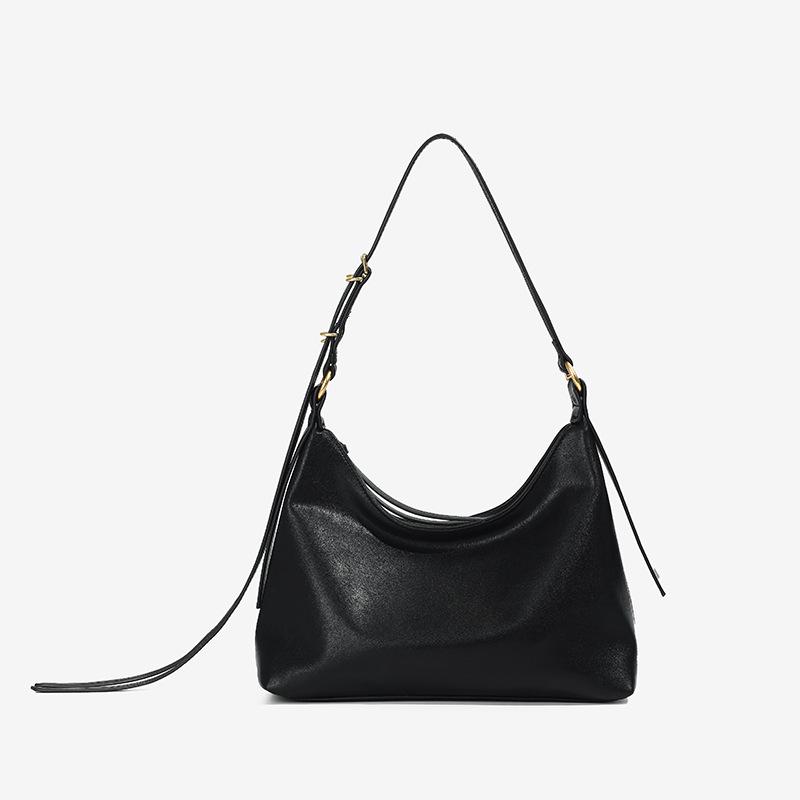 2025 New Style Minimalist Design Retro Hobo Casual Bag Multi-Match Vintage Large Capacity Handheld Single Shoulder Underarm Bag