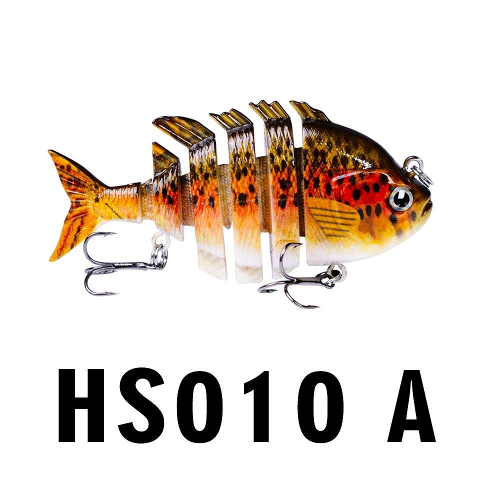 FTK 3D Eye Fishing Bait: Double Hook, Bionic Swim Bait for Sinking Fresh and Saltwater!