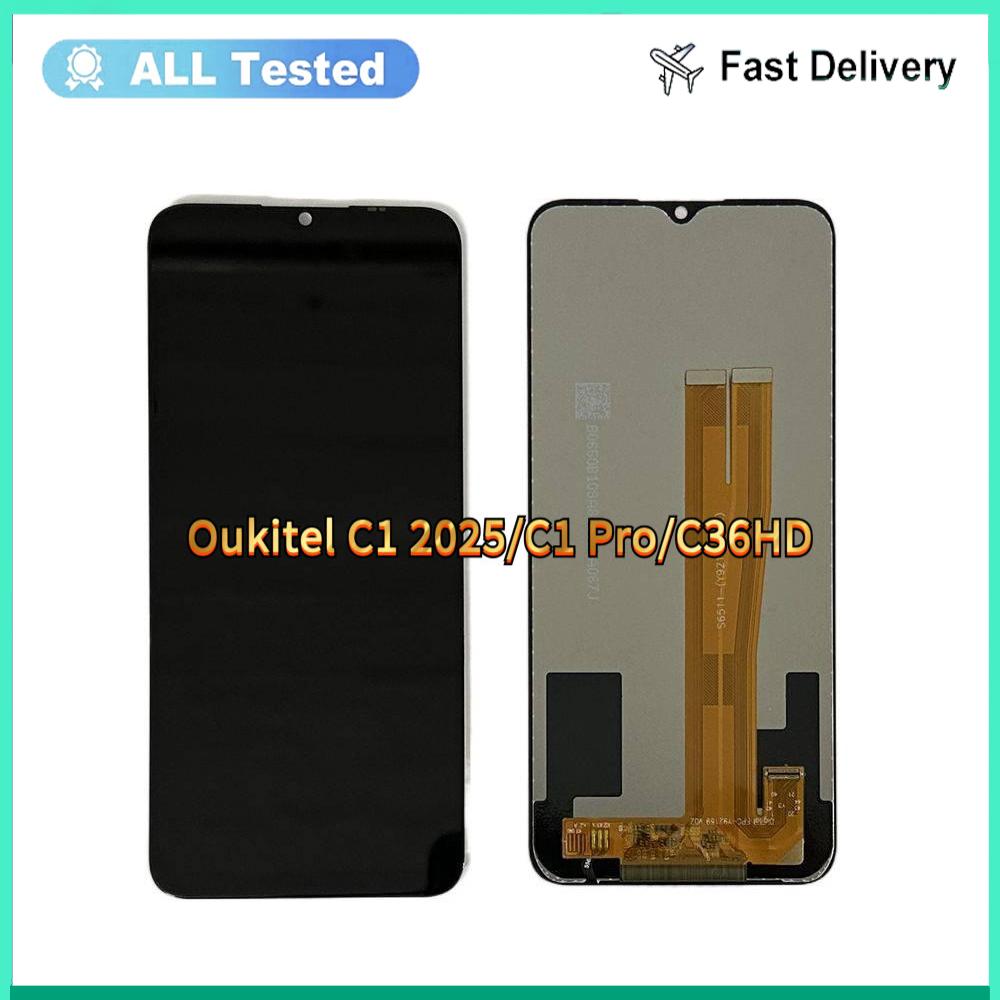 Schermo LCD e Digitizer Assemblaggio Completo Per Oukitel C1 2025 C1 Pro C36HD