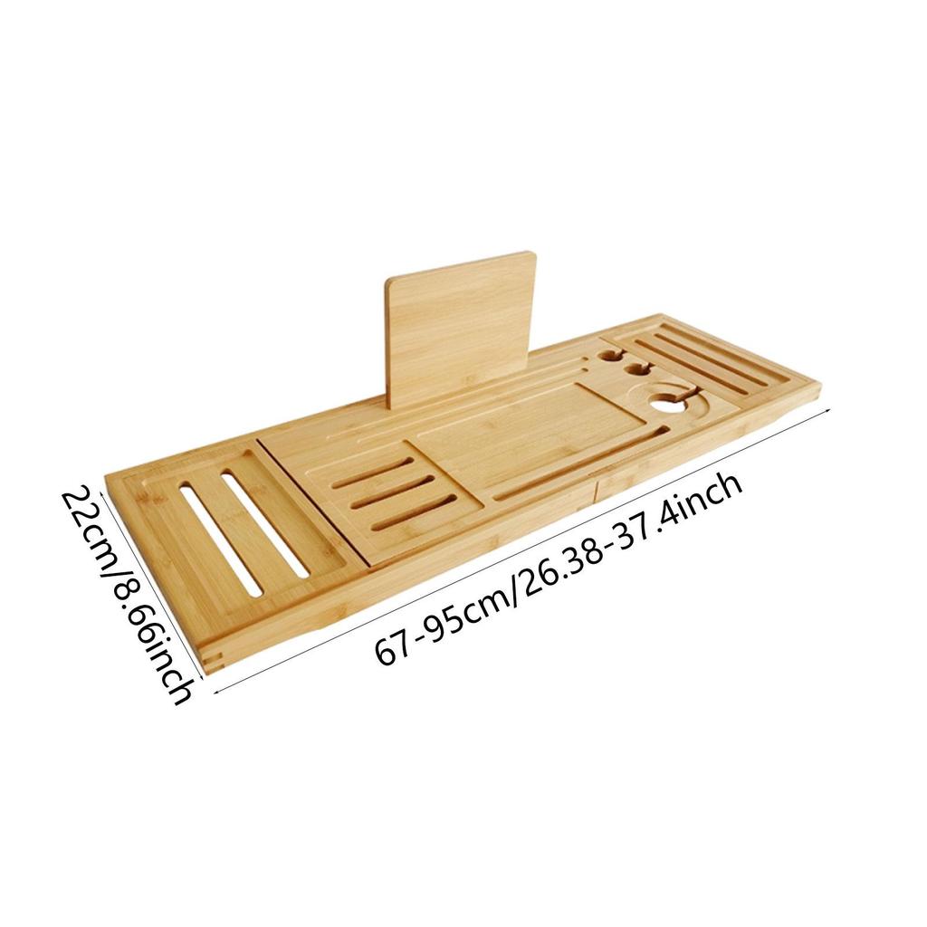 Bathtub Tray, Organizer Tray Retractable, Bathroom Gadgets, Practical, Bath Tub Phone Holder