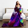 Printed Blanket Fashion Digital Printed Flannel Blanket