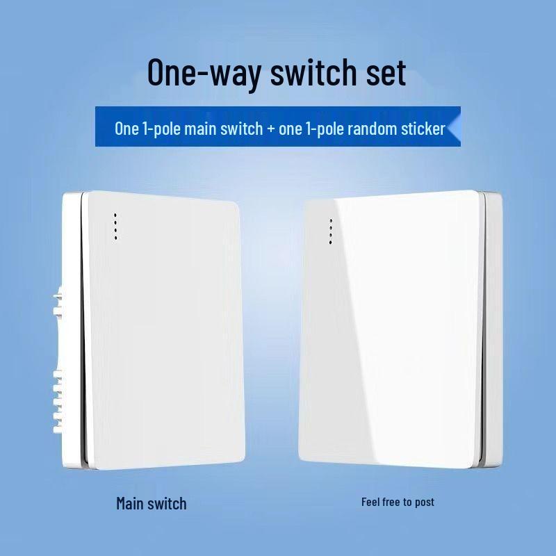 Wireless Remote Control Dual Switch: Easy Install for 220V Household Lights