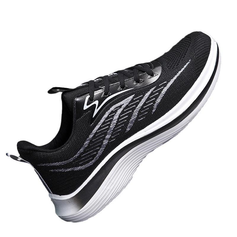 Mesh men's shoes spring sports shoes versatile men's breathable high elastic soft sole lightweight running casual shoes